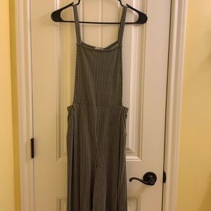 Green striped jumper